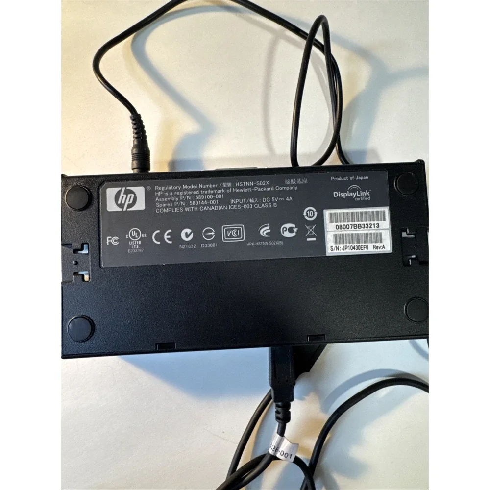 HP Port with Power Supply And USB Orignal